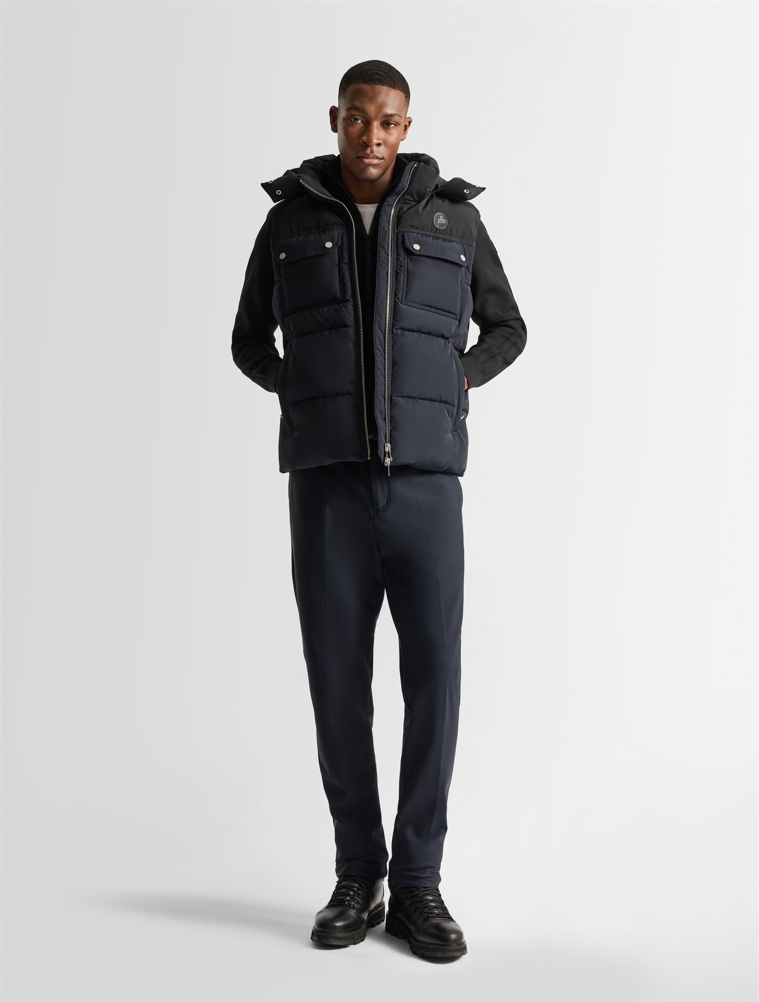 Dark blue Yonox sleeveless jacket | Fusalp