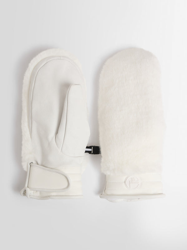 FAKE FUR SKI GLOVES