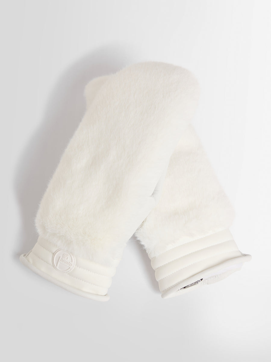 FAKE FUR SKI GLOVES