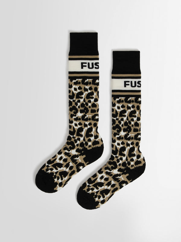 CHAUSSETTES DE SKI LEOPARD SOCK