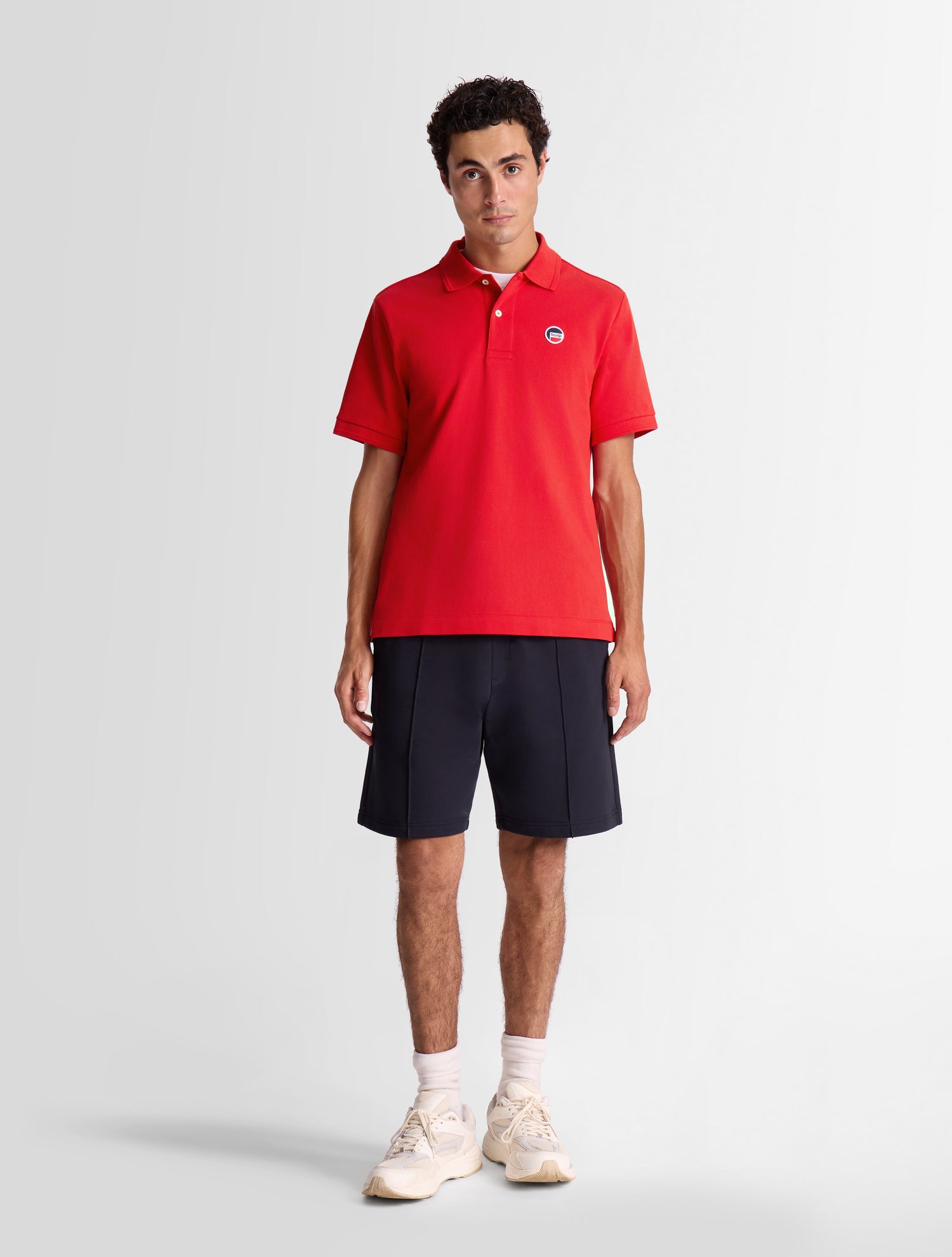 Gerlo short sleeve polo light red | Fusalp