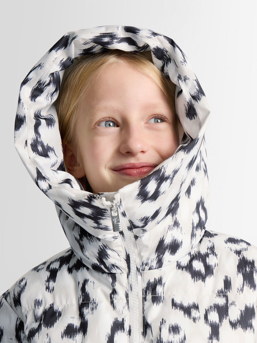 BARSY JR PRINT DOWN JACKET