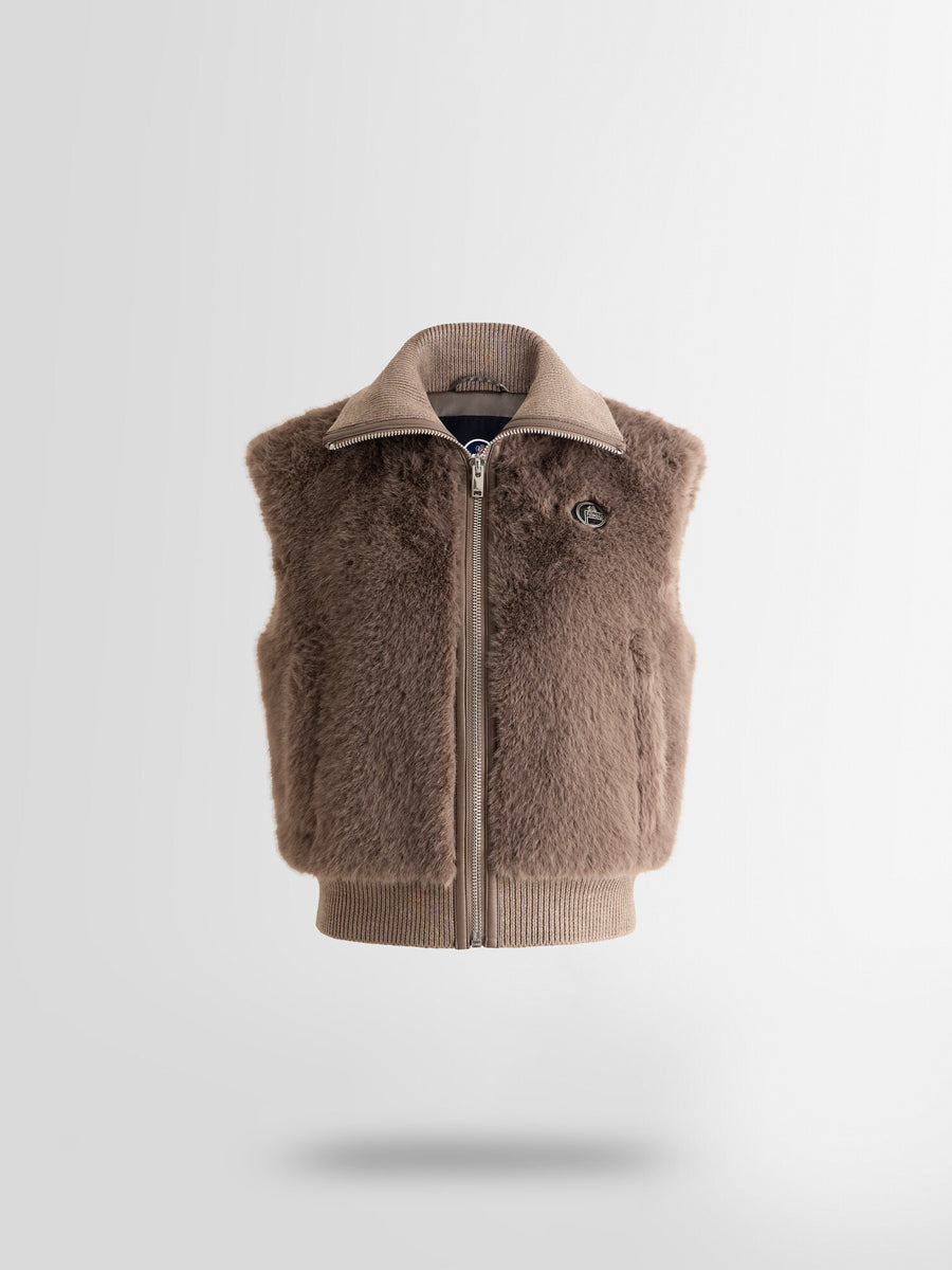PIAGAE SLEEVELESS JACKET
