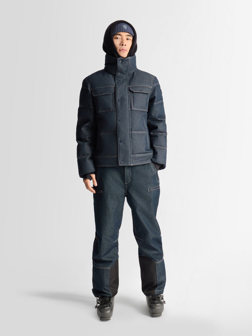 CARLO DENIM DOWN JACKET