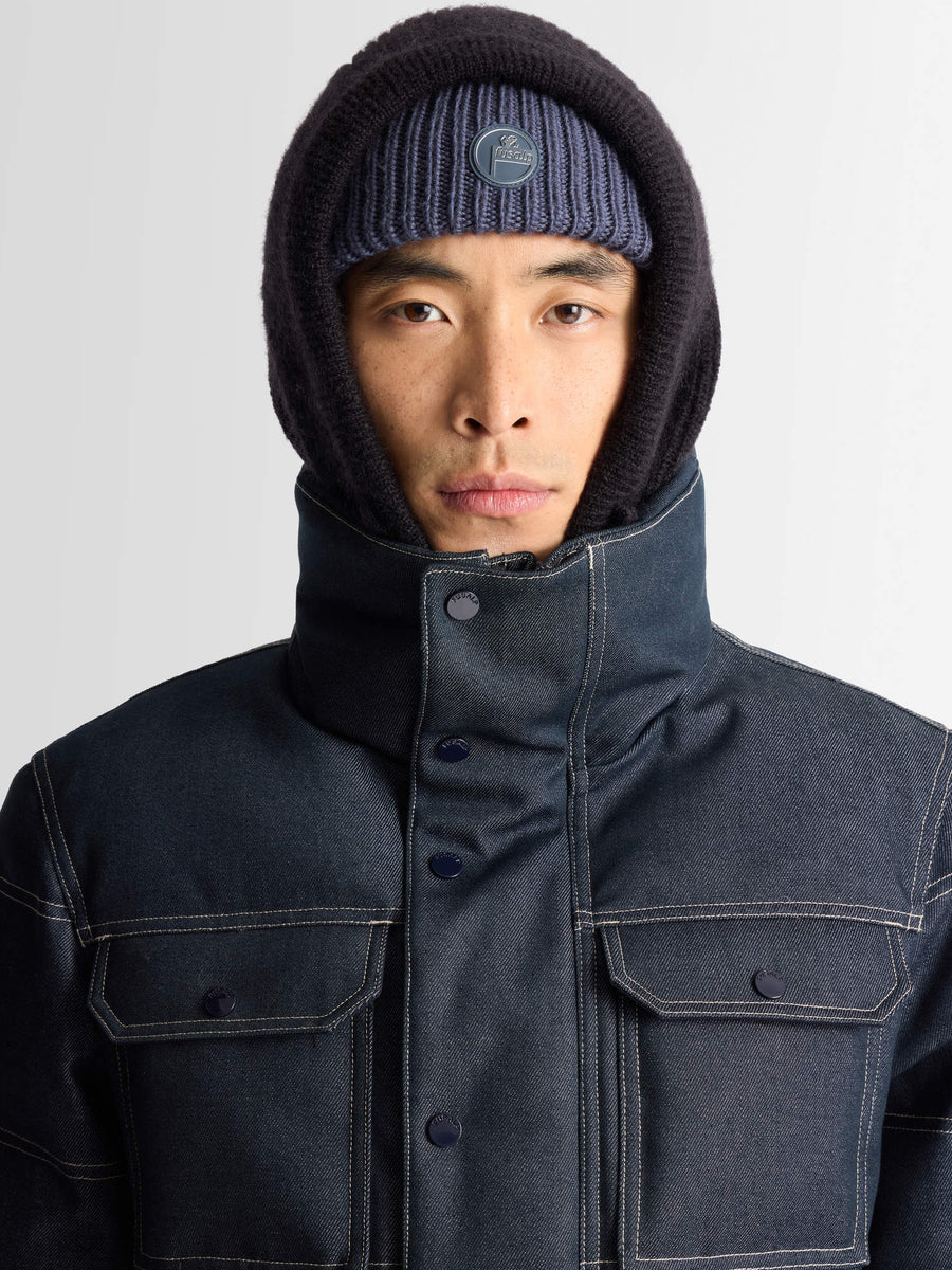 CARLO DENIM DOWN JACKET