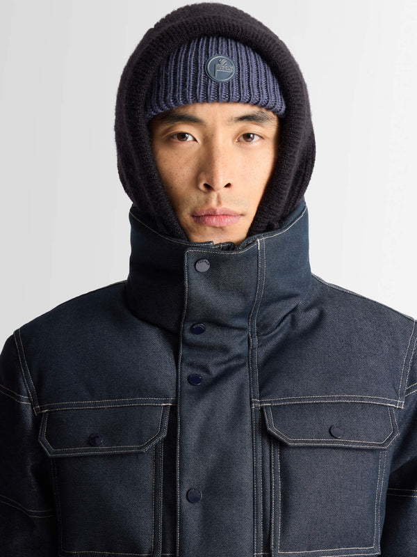 CARLO DENIM DOWN JACKET