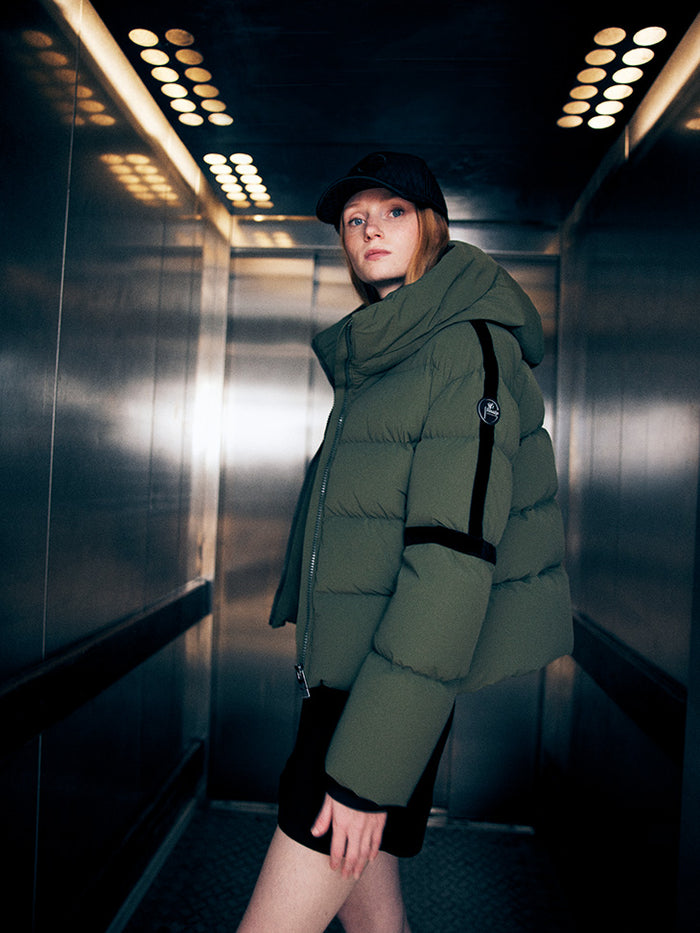 OUTFIT BARSY MOSS GREEN