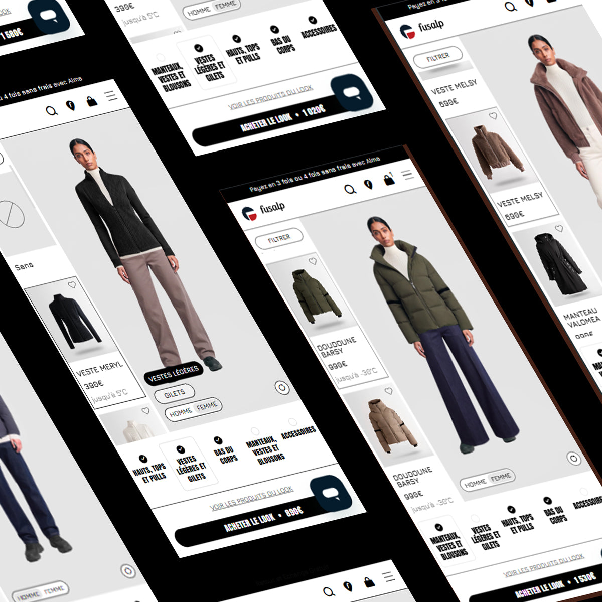 Ready-to-wear outfits