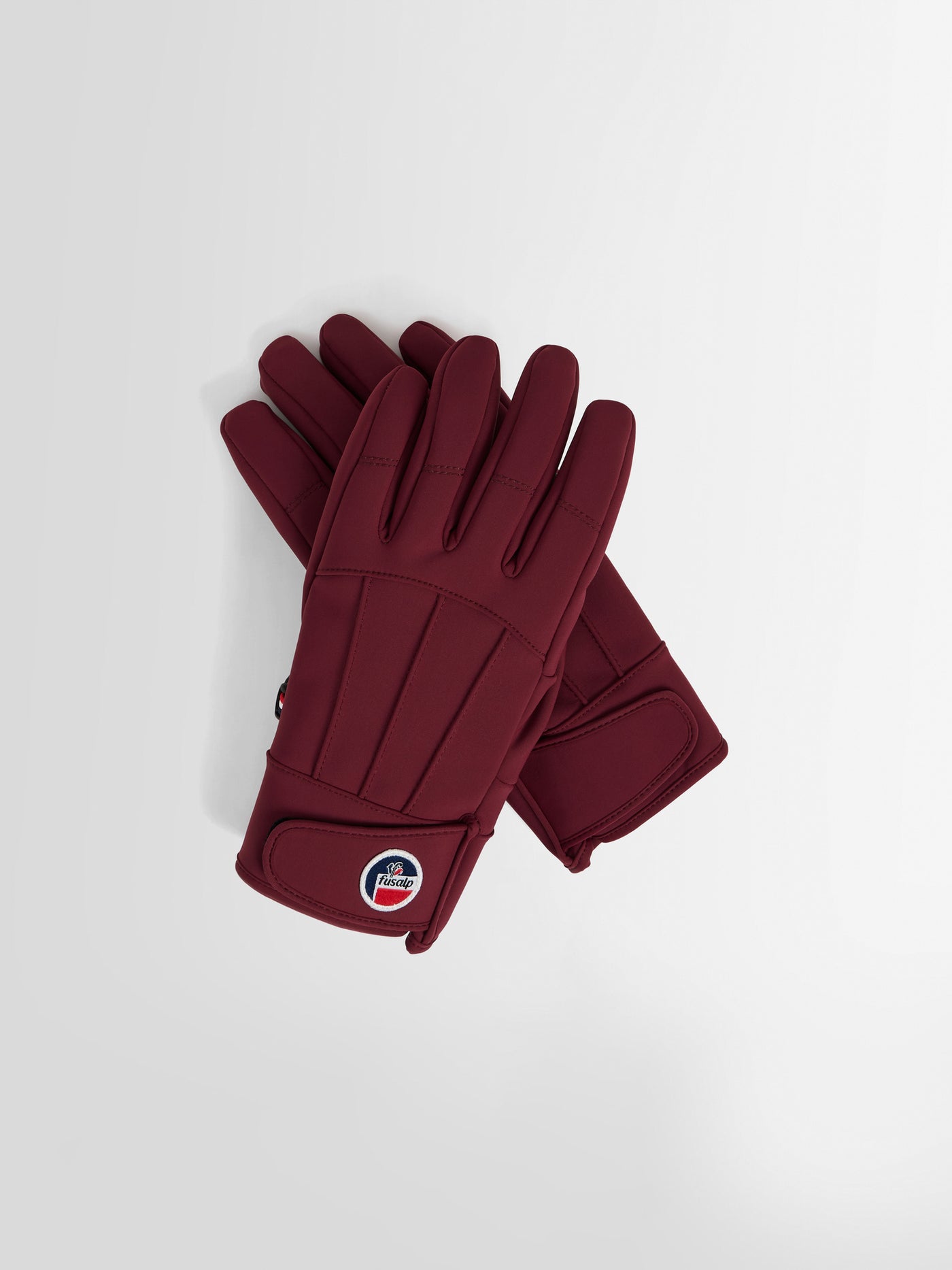 handschuhe thermo alpin Dunkelrote Glacier W Skihandschuhe