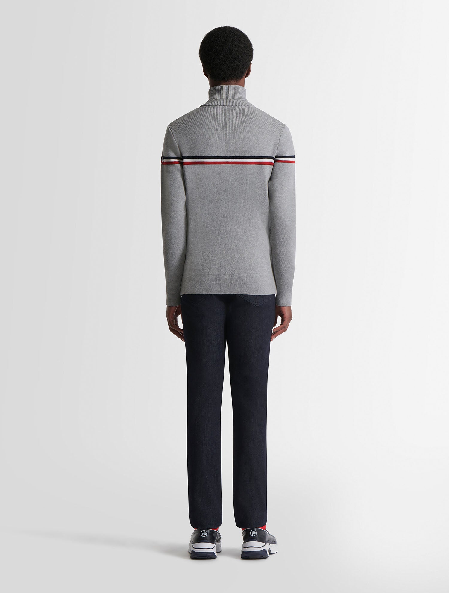 Wengen Fiz sweater in Merino wool | Fusalp