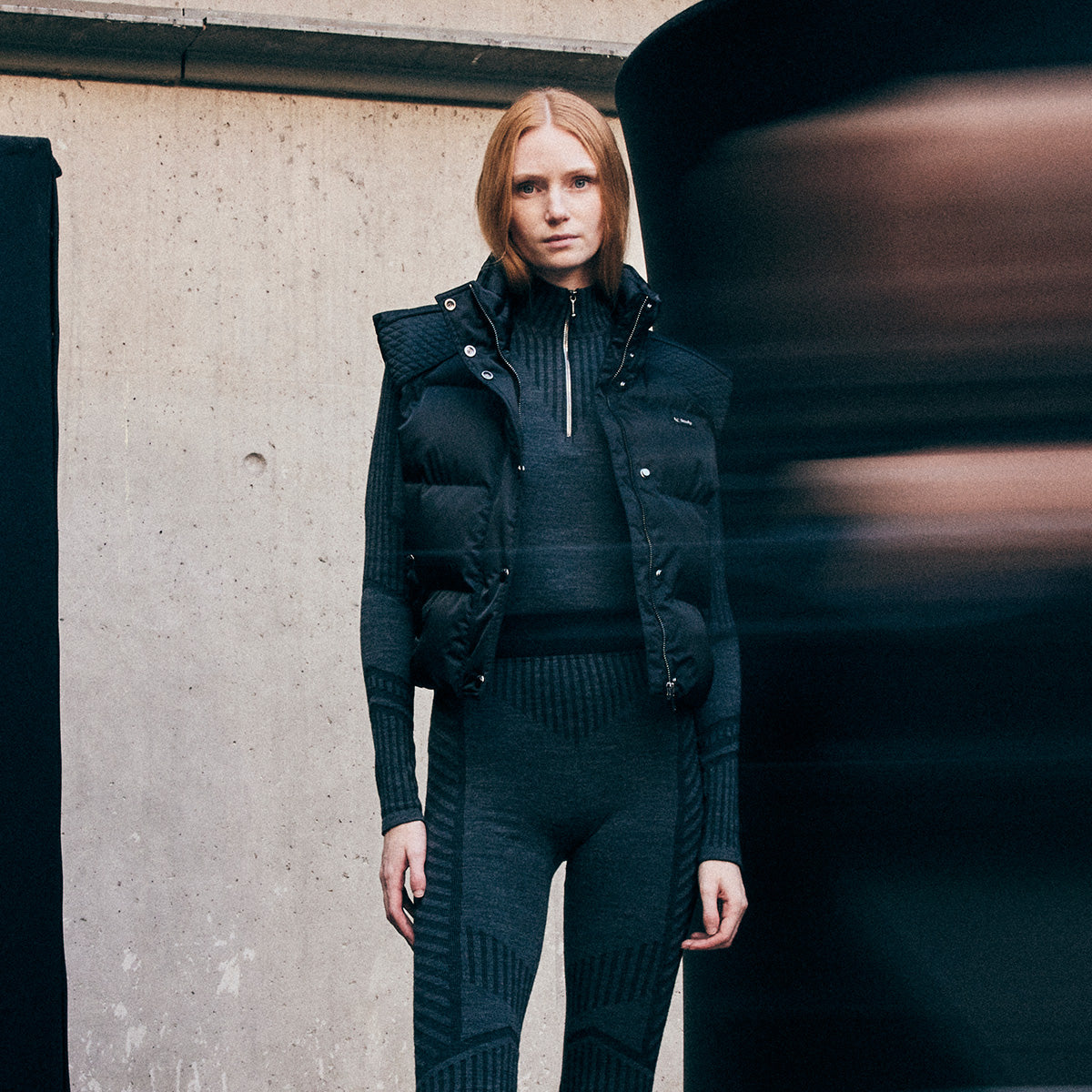 MIRIS SLEEVELESS JACKET