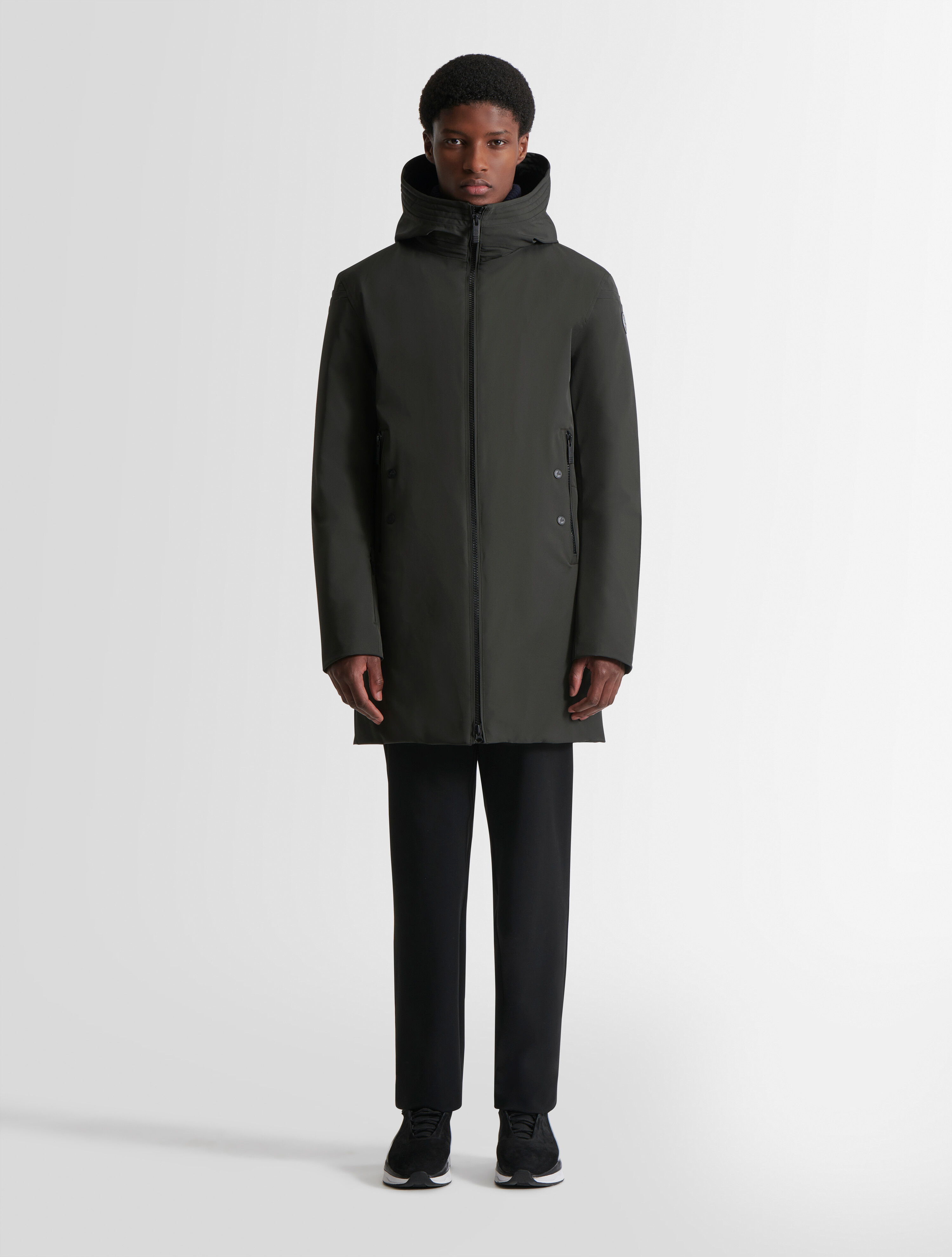 Gezi iconic straight-fit coat | Fusalp