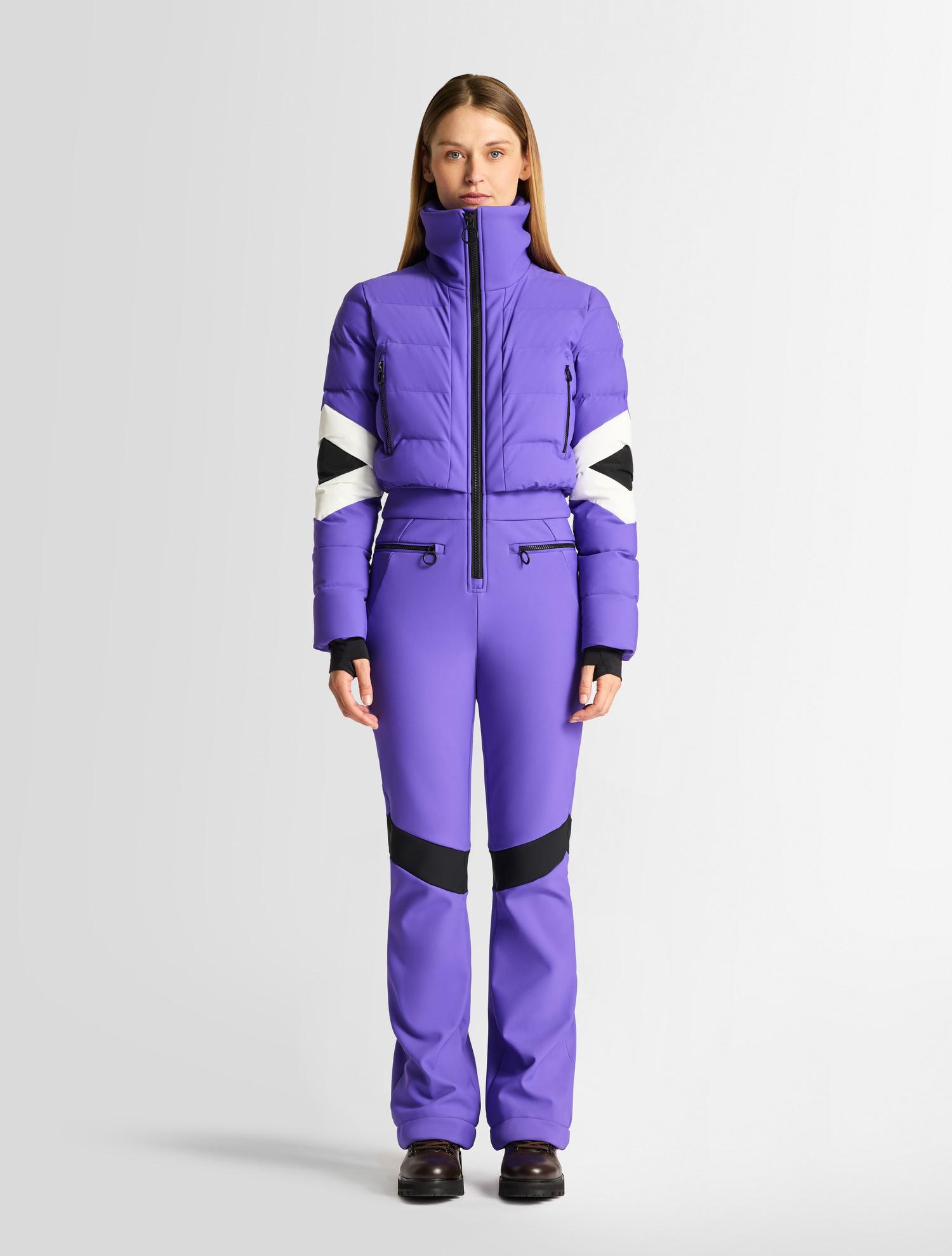 Clarisse very warm quilted ski suit