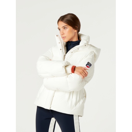 Chloé x Fusalp ski puffer jacket II: Hooded puffer jacket